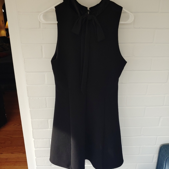 Dance & Marvel Velvet Collar Tie Dress - Picture 5 of 8